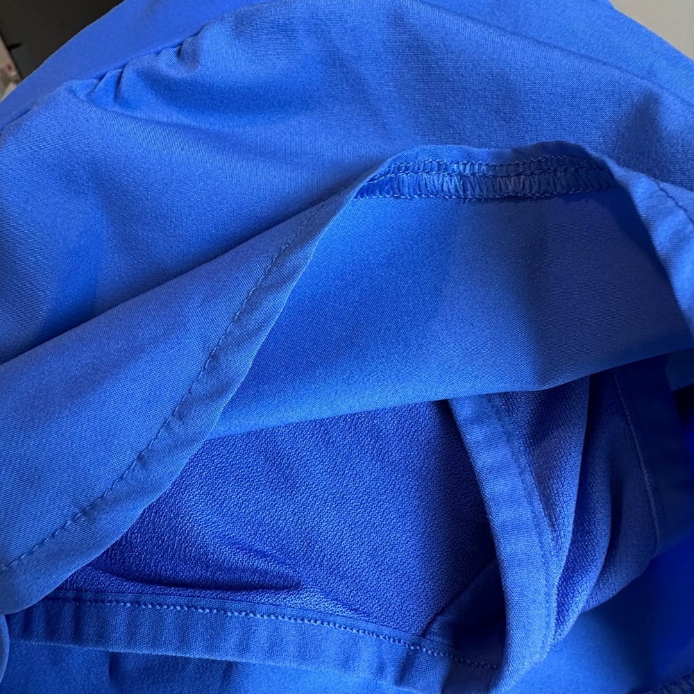 Abercrombie YPB Girls Cross-waist Blue Athletic Shorts - Picture 5 of 5